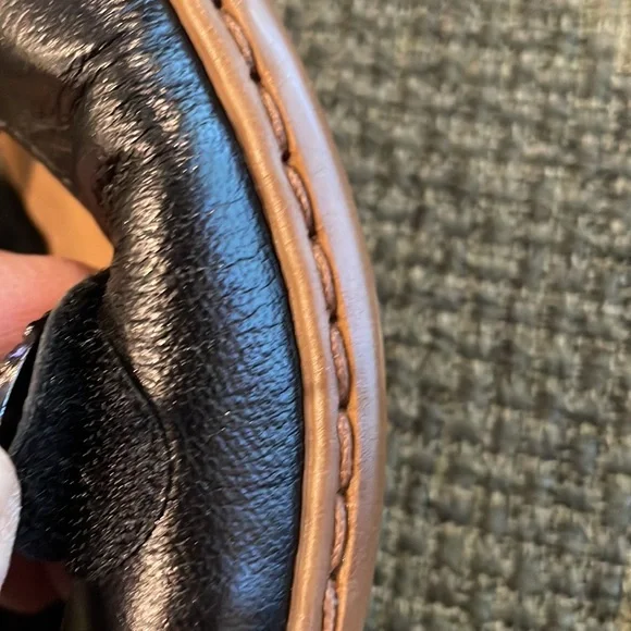 Rieker black leather sling back shoes (sz 40) - Picture 6 of 12